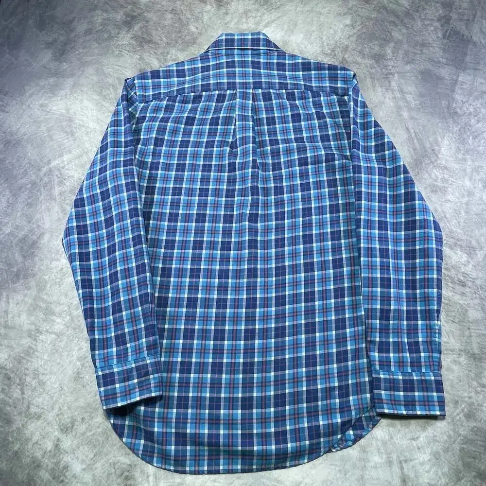 Vineyard Vines Performance Classic Tucker Plaid Flannel Button Down Shirt Sz S